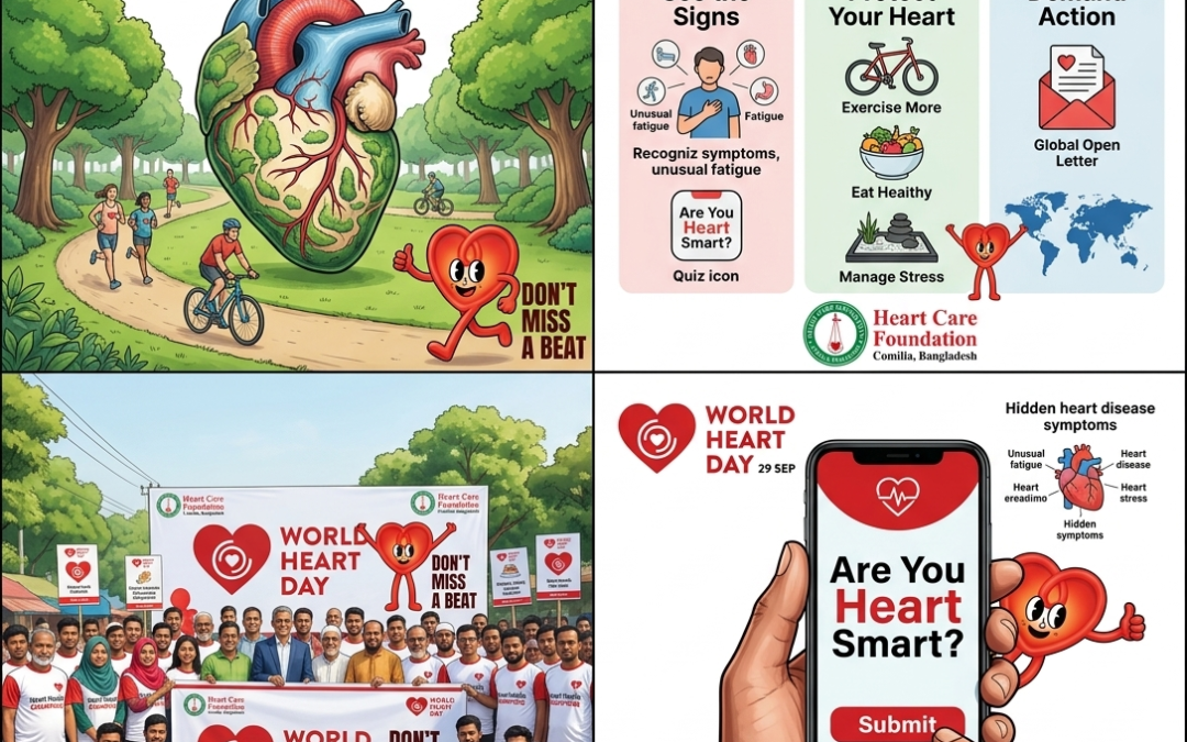 World Heart Day 2026 Bangladesh: “Don’t Miss a Beat”